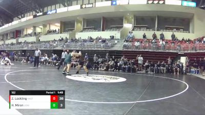 182 lbs Round 2 (8 Team) - Hudson Miron, Lincoln Southwest vs Zander Lockling, Hastings