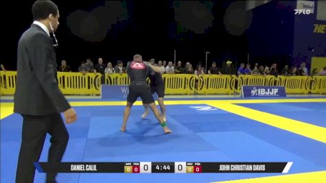 John Christian Davis vs Daniel Calil 2025 Pan IBJJF Jiu-Jitsu No-Gi Championship