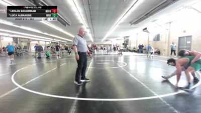 152 lbs Consolation - Leelan Baughman, Mount Joy vs Luca Albanese, Wind Gap