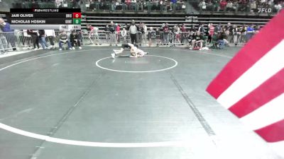 80 lbs Consi Of 8 #2 - Jair Oliver, Brick Wrestling Club vs Nicholas Hoskin, Gentile Traimed
