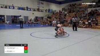 126 lbs Quarterfinal - David Hunsberger, Byrnes vs Joshua Kincaid, Madison County