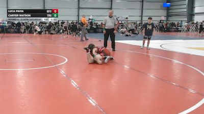 80 lbs Round 4 - 2:15pm Saturday - Carter Watson, PA Silver vs Luca Pavia, Gotcha