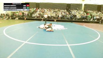 122-H lbs Round Of 64 - Brogan Kendall, RRWC vs Joseph Cartaino, Rhino Wrestling