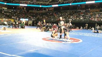 110 Class 1 lbs Cons. Semi - Emerson Reeves, Herculaneum vs McKenzie Bauman, Maysville