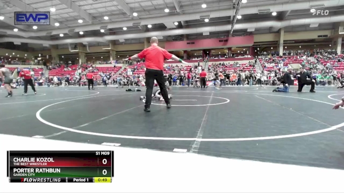 58 lbs Quarterfinal - Charlie Kozol, The Best Wrestler vs Porter ...