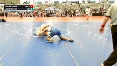152 lbs Rr Rnd 3 - Lincoln Kelley, Va26 Elite - HSB vs Landon Hassel, Freakztyle Black - HSB