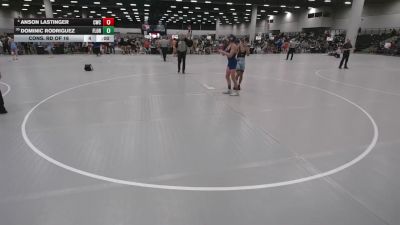 126 lbs Cons. Rd Of 16 - Dominic Rodriguez, Florida vs Anson Lastinger, Cardinal Wrestling Club