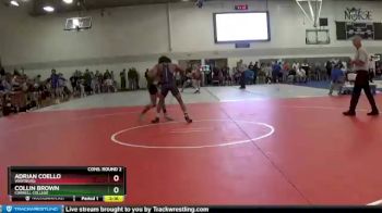 141 lbs Cons. Round 2 - Collin Brown, Cornell College vs Adrian Coello, Wartburg