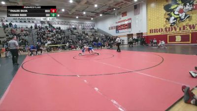 106 lbs 1st Place Match - Thales Silva, Buchanan vs Cohen Reer, Edison