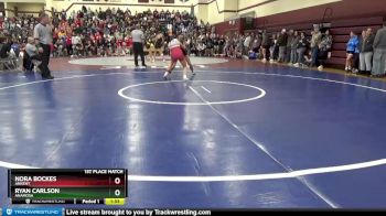 110A 1st Place Match - Ryan Carlson, Anamosa vs Nora Bockes, Ankeny