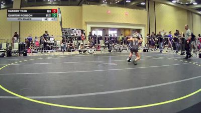 62 lbs 5th Place - Kassidy Tran, Reign WC vs Quinton Robison, Westlake HS