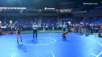 113 lbs Consolation - John Santos, Stoughton vs Caleb Caceres, Billerica