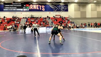 184 lbs Cons. Round 4 - Drew Palochak, Slippery Rock Club Team vs Dennis Meza Velasquez, Marymount