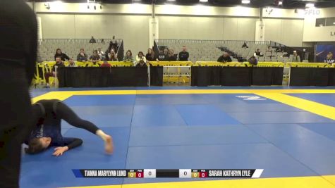 Sarah Kathryn Lyle vs Tianna Marylynn Lund 2024 World IBJJF Jiu-Jitsu No-Gi Championship