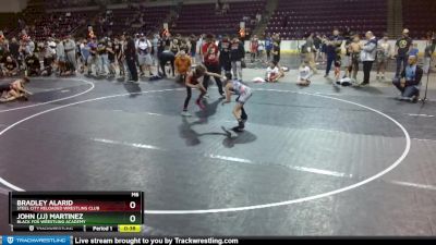 75 lbs 3rd Place Match - John (jj) Martinez, Black Fox Wrestling Academy vs Bradley Alarid, Steel City Reloaded Wrestling Club