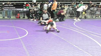 55 lbs Round Of 32 - James Nuara, Apex vs Dalton Stinson, All I See Is Gold Academy