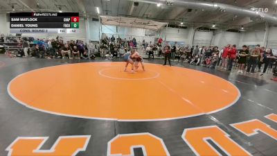 157 lbs Cons. Round 2 - Daniel Young, Fort Collins vs Sam Matlock, Chaparral