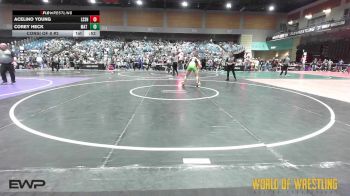 113 lbs Consi Of 8 #2 - Acelino Young, Lassen vs Corey Heck, Mat Monsters