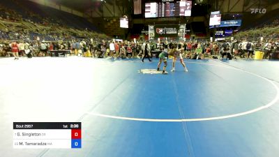 120 lbs Rnd Of 16 - Gage Singleton, OR vs Musa Tamaradze, MA