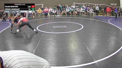 165 lbs Cons. Round 1 - Caleb Newport, Camas vs Sergio Gonzalez, Hillsboro