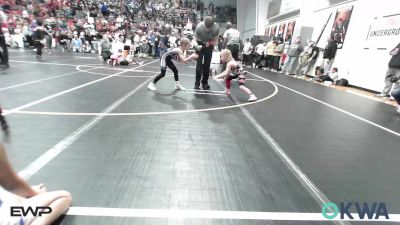 60 lbs Rr Rnd 3 - Danger Welch, Claremore Wrestling Club vs Korbin Trammel, Park Hill Grappling Club