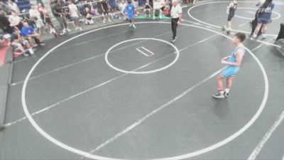 113 lbs Champ. Round 1 - Isaiah Flores, Pounders Wrestling Club vs Zane De Leon, Rancho Bernardo WC