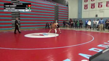 120 lbs Quarterfinal - Jason Carey, Bonanza vs Cory Schimpf, Faith Lutheran