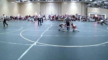 61 lbs Round Of 32 - Evan Strathman, Temecula Valley WC vs Easton Robinson, Legends Of Gold LV