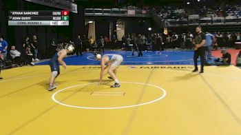 6A 190 lbs Cons. Round 3 - Ethan Sanchez, Conroe Woodlands College Park vs John Gusti, Northwest Nelson