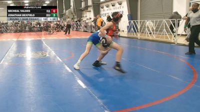 92 lbs Round 1 (9am Friday) - Jonathan Bexfield, SELECT, UT vs Micheal Valdes, Florida Elite