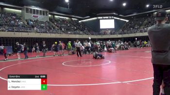 110 lbs Consi-qtrs - Leland Mendez, Chesapeake vs John Segata, Langhorne