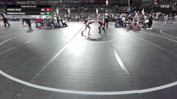 65 lbs Quarterfinal - Josiah Diaz, Pride WC vs Preston Stoll, Branchville