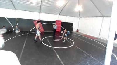 215 lbs Quarterfinal - Justin Wang, Yorba Linda HS vs Kaden Cryer, Reverence Grappling