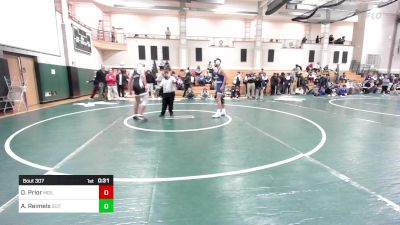 175 lbs Consi Of 8 #1 - Logan Watts, Plymouth South vs Elijah Alves, Bristol-Plymouth