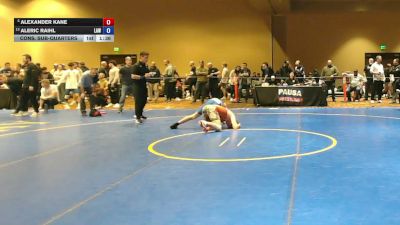 132 lbs Cons. Sub-quarters - Alexander Kane vs Aleric Raihl, LAW