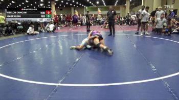 165 lbs Round 1 (6 Team) - Kellon Duncan, Black Creek WC vs Gabe Rush, Powerhouse