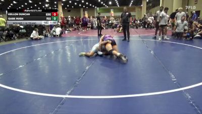 165 lbs Round 1 (6 Team) - Kellon Duncan, Black Creek WC vs Gabe Rush, Powerhouse