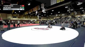 49 lbs Round 1 - Xavier Parker, Carlsbad Legacy vs Miller Shipp, Elite Force WC
