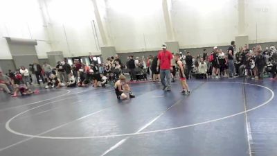 69 lbs Champ. Round 1 - Asher Hyita, Cougars Wrestling Club vs Anson Bradley, Peak Wrestling Club