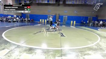 135lbs Champ. Round 3 - Heaven Guevara, Cleveland (Girls) vs Amarie Medina, Hillsboro (Girls)