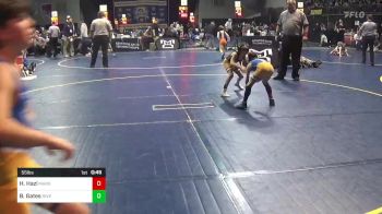 55 lbs Quarterfinal - Hayden Hazi, Mars vs Bryce Gates, River Valley