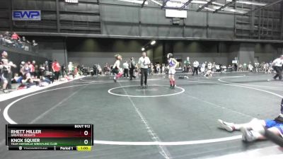 70 lbs Quarterfinal - Rhett Miller, Greater Heights vs Knox Squier, Team Haysville Wrestling Club