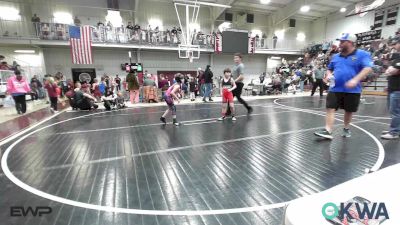 64 lbs Rr Rnd 3 - Drew Lawson, Ponca City Wildcat Wrestling vs Daxtin Brittain, Team Guthrie Wrestling