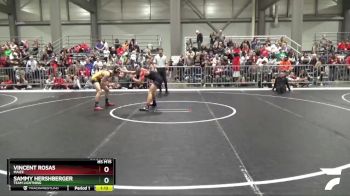 125 lbs Semifinal - Vincent Rosas, Maize vs Sammy Hershberger, Team Lightning