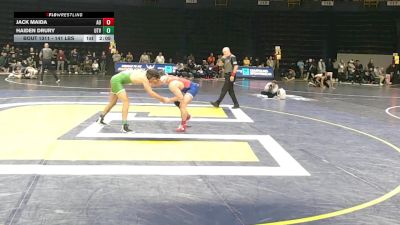 141 lbs Round Of 16 - Jack Maida, American vs Haiden Drury, Utah Valley