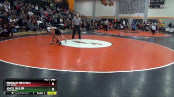 B-8 lbs Semifinal - Knox Miller, Team Bosco vs Brogan Bierman, Don Bosco