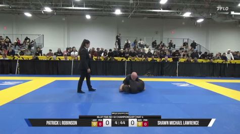 Shawn Michael Lawrence vs Patrick L Robinson 2026 Pan IBJJF Jiu-Jitsu No-Gi Championship