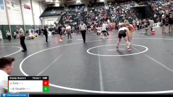 157 lbs Champ. Round 3 - Bryce Dauphin, Wyoming vs Jd Culp, Central Missouri