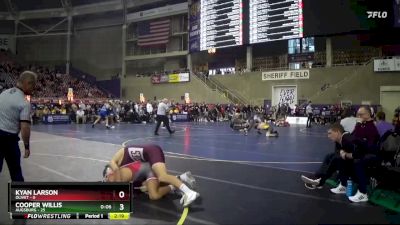 165 lbs Round 1 (16 Team) - Cooper Willis, Augsburg vs Kyan Larson, Olivet