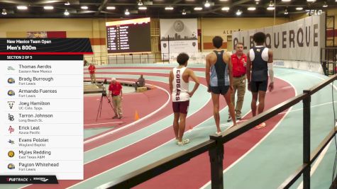 Men's 800m, Finals 2